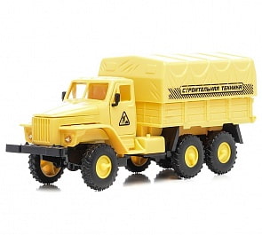 Инерционная машина – Грузовик тентованный, свет и звук (Yako Toys, M7711-2D)