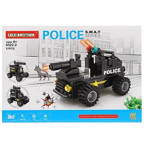 Конструктор Полицейская техника, несколько видов (B1677195) (ассортимент)