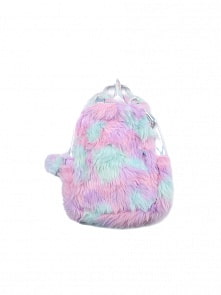 Рюкзак Единорог с пушком, цвет - фиолетовый перламутр (Михи Михи, MM06796)