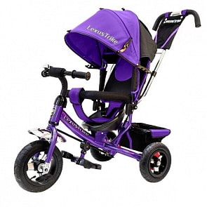 Трехколесный велосипед - Lexus Trike, колеса 10" и 8", фиолетовый (Lexus Trike, 950-N108-VIOLETsim)