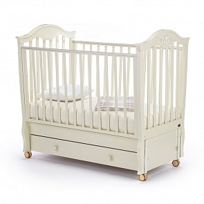 Детская кровать Nuovita Sorriso swing продольный, ваниль (Nuovita, NUO-SORS_031)