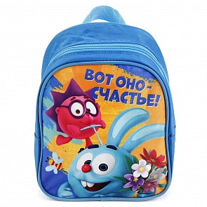 Рюкзак дошкольный из серии Смешарики малый, размер 25 х 20 х 8 см. (Играем Вместе, SBP18-SMESHsim)