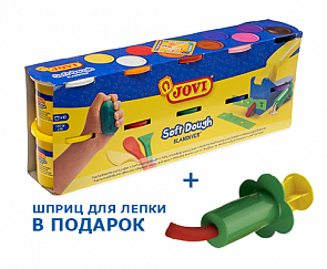 Мягкая паста для лепки в 10 банках по 110 гр. (Jovi, 410S)