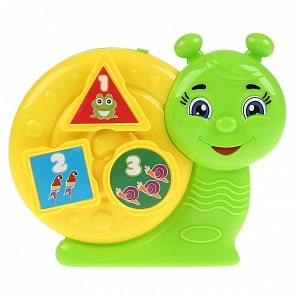 Обучающая улитка-сортер, озвученная русифицированная (Умка, B1703668-R)
