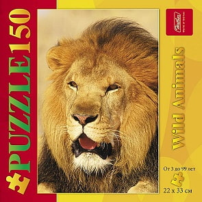 Пазл 150 элементов 22 х 33 см Царь зверей (Hatber, 150ПЗ4_04006)