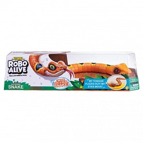 Роботизированная игрушка RoboAlive – Робо-змея, оранжевый (Zuru, Т19294)