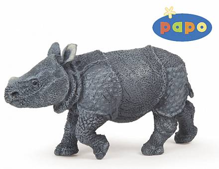 Фигурка Детеныш индийского носорога 