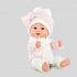 Кукла Бебетин в бело-розовом костюмчике, 21 см.  - миниатюра №3