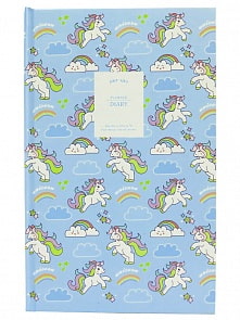 Планнер с дизайном Единорог Волшебный, формат А5, голубой (МихиМихи, MM06681)