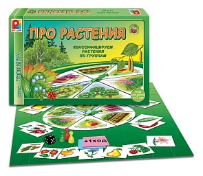 Игра настольная - Твоя игра - Про растения (Радуга, С-591)