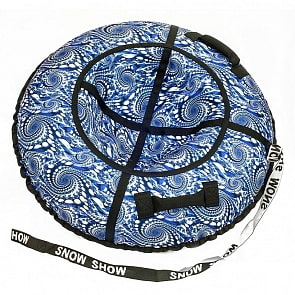 Санки надувные тюбинг дизайн - Жемчужины, диаметр 105 см. (SnowShow, 6732RT)