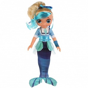 Интерактивная кукла Сказочный патруль – Снежка русалка, 32 см, 15 песен и фраз (Карапуз, ST18-MRS-RU)