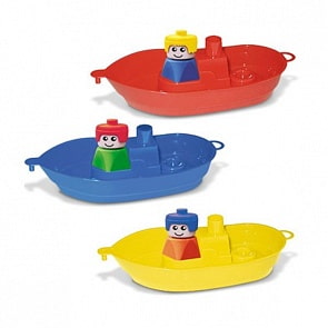 Набор – Кораблики, 3 штуки с 3 человечками (Stellar, 01239)
