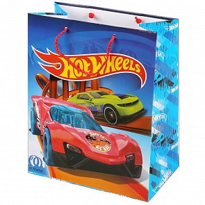 Пакет подарочный - Hot Wheels (Играем вместе, CLRBG-HW-02-1)