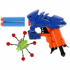 Бластер Смерч с пауком мягкими пулями на блистере (Играем вместе, ZY1009101-R)