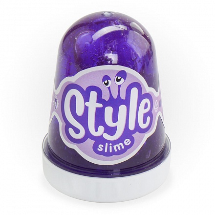 Style Slime фиолетовый с ароматом вишни, 130 мл 