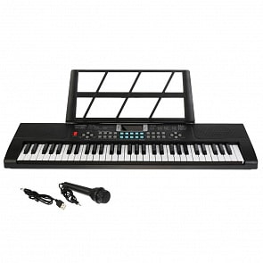 Электроорган с микрофоном BD-601, 220v, USB з/у (F012-H29013)