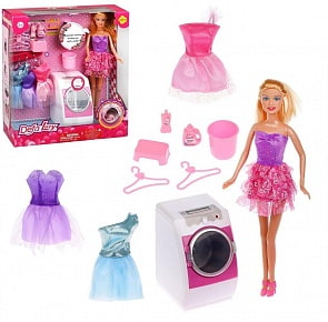 Игровой набор – Хозяюшка, 10 аксессуаров, свет и звук (Defa Lucy, 8323b)