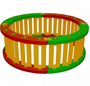 Пластиковый круглый манеж для шаров, 51 см (King Kids, RB6000)