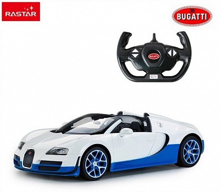 Машина на радиоуправлении 1:14 Bugatti Grand Sport Vitesse, цвет белый 