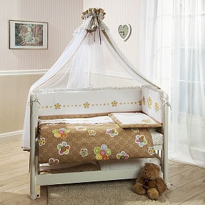 Комплект постельного белья для детей - Тиффани, коричневый (Perina, Т4-02.0)