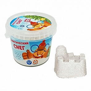 Кинетический снег Добр Бобр, 0,5 кг (1Toy, Т21053)