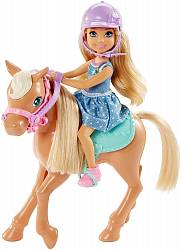 Игровой набор Семья Barbie - Челси с пони (Mattel, DYL42) - миниатюра