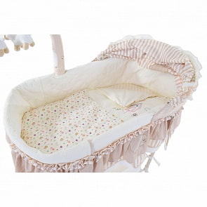 Комплект Nuovita Uccellino в электронную люльку, 3 предмета, beige / бежевый (Nuovita, 5001/4_287) 