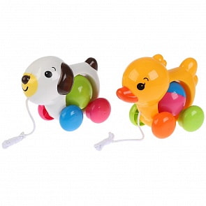 Каталка на веревочке (1605H049) (ассортимент)