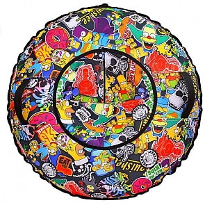 Тюбинг ™RT - Семья Симпсонов, диаметр 100 см (RT, 7029rt)