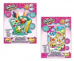 Набор для творчества из серии Шопкинс: домик для карандашей, аппликация (Росмэн, 34690)