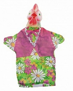 Кукла-перчатка – Петух, 28 см (Огонек, ОГ972)