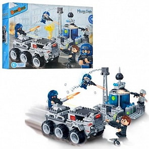 Конструктор – Военная машина, 328 деталей (Banbao, 6209)