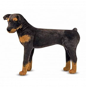 Мягкая игрушка – Ротвейлер (Melissa&Doug, 2115_md)