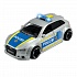 Фрикционная полицейская машинка - Audi RS3, 15 см, свет, звук аксессуары  - миниатюра №1