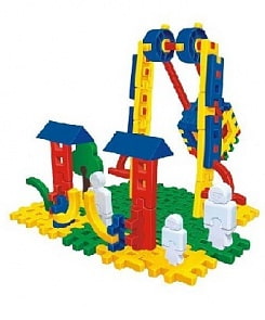 Конструктор, Луна-парк-2, 107 деталей (ПОЛЕСЬЕ, П-5397)