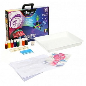 Большой набор Эбру из серии Тролли, в коробке (Master IQ, 825)