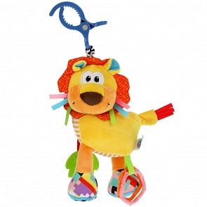 Текстильная погремушка-подвеска Лев с вибрацией (Умка, RV-L2)