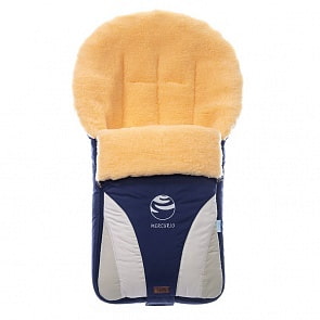 Конверт зимний меховой Nuovita Cosmo Pesco Mercurio/Меркурий (Nuovita, NUO-COSP_2364)