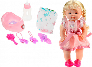 Кукла - Hello Kitty, 40 см, 3 функции (Карапуз, Y40G-DP-RU-HKsim) 