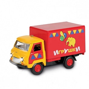 Машина металлическая инерционная -  УАЗ 3303 - Игрушки, со световыми и звуковыми эффектами (Технопарк, CT10-107-3sim)