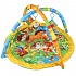 Коврик детский развивающий - Домашние животные, с мягкими игрушками на подвеске  - миниатюра №1