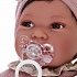 Кукла-малышка Елена в розовом 40 см мягконабивная  - миниатюра №11