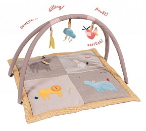 Развивающий детский коврик с игрушками (Moulin Roty, 658097)