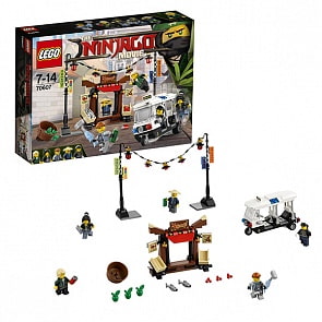 Lego Ninjago. Ограбление киоска в Ниндзяго Сити (Lego, 70607-L)