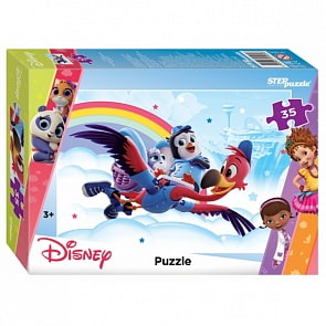 Пазл - Пупс, 35 деталей (Step Puzzle, 91405)