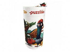 Набор пазлов 5в1 Птички, 25 деталей (Puzzlika, 14255C)