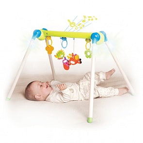 Музыкальный игровой центр – Первые занятия гимнастикой. Зеленый (Жирафики, 632736)