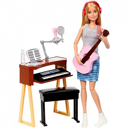 Кукла Barbie – Музыкант, блондинка 