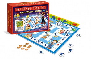 Игра настольная №58 - Найди слово. Простые шаги (Stellar, 01158)